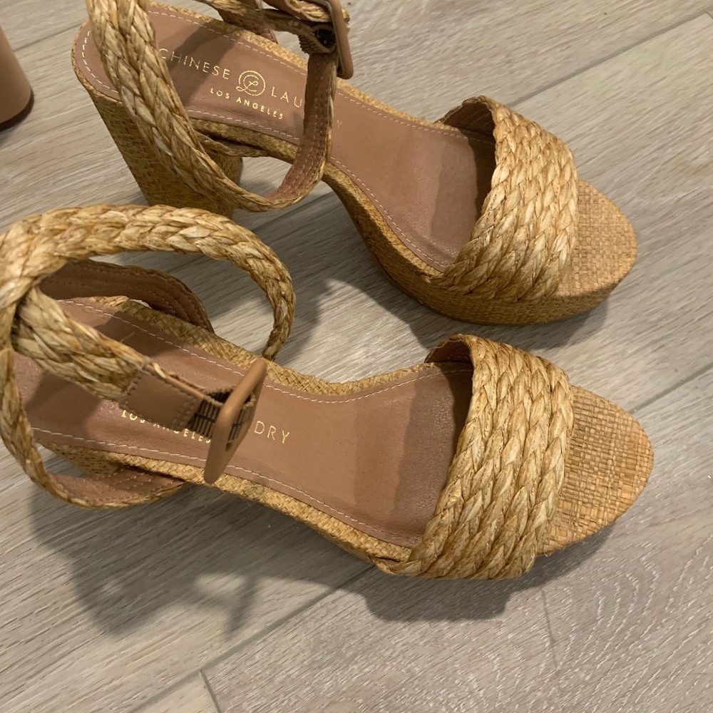 Wedge heels